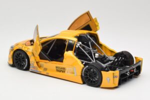 Renault Megane Trophy Showcar Gul Eurocup Megane Trophy 2011 Norev 1:18 185109 Metall — bild 5 av 8