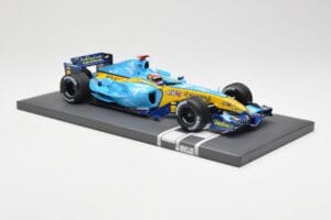 Renault R25 #5 F. Alonso 2nd Place British GP 2005 Minichamps 1:18 117051105 Metall — bild 4 av 6