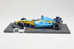 Renault R25 #5 F. Alonso 2nd Place British GP 2005 Minichamps 1:18 117051105 Metall