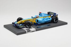 Renault R25 #5 F. Alonso 2nd Place British GP 2005 Minichamps 1:18 117051105 Metall — bild 5 av 6