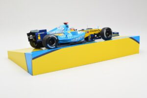 Renault R25 #5 F. Alonso 2nd Place British GP 2005 Minichamps 1:18 147051105 Metall — bild 3 av 6