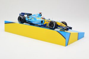 Renault R25 #5 F. Alonso 2nd Place British GP 2005 Minichamps 1:18 147051105 Metall — bild 4 av 6