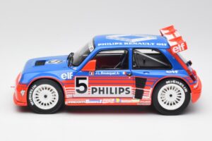 Renault R5 Maxi Turbo #5 Philips J-L. Busquet Superproduction 1987 Otto 1:18 OT1094 Resin — bild 3 av 6