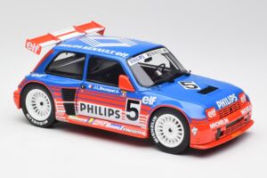 Renault R5 Maxi Turbo #5 Philips J-L. Busquet Superproduction 1987 Otto 1:18 OT1094 Resin — bild 4 av 6