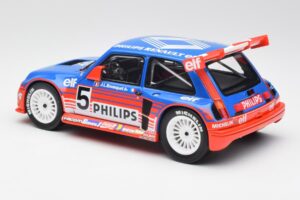 Renault R5 Maxi Turbo #5 Philips J-L. Busquet Superproduction 1987 Otto 1:18 OT1094 Resin — bild 5 av 6
