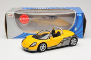 Renault Sport Spider Gul Anson 1:18 30350-R1 Metall — bild 8 av 8
