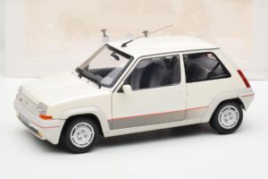 Renault Super 5 GT Turbo Phase 1 Pärlvit Norev 1:18 185200 Metall — bild 8 av 8