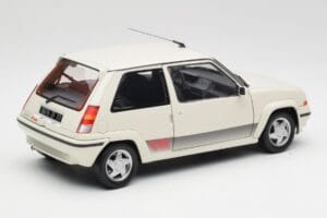 Renault Super 5 GT Turbo Phase 2 Pärlvit Norev 1:18 185206 Metall — bild 3 av 8