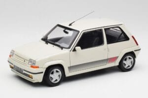 Renault Super 5 GT Turbo Phase 2 Pärlvit Norev 1:18 185206 Metall