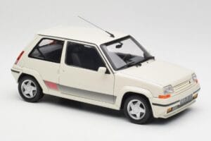Renault Super 5 GT Turbo Phase 2 Pärlvit Norev 1:18 185206 Metall — bild 6 av 8
