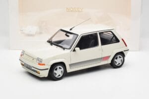 Renault Super 5 GT Turbo Phase 2 Pärlvit Norev 1:18 185206 Metall — bild 8 av 8