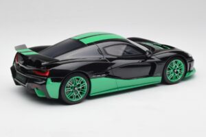 Rimac Nevera Record Monochrome Svart GT Spirit 1:18 GT916 Resin — bild 2 av 6