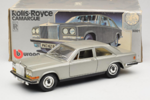 Rolls-Royce Camargue Silver Diamond Edition Bburago 1:18 3001-M3 Metall — bild 8 av 8