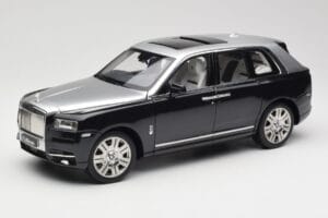 Rolls-Royce Cullinan Svart & Silver OEM 1:18 ROLLS001 Metall