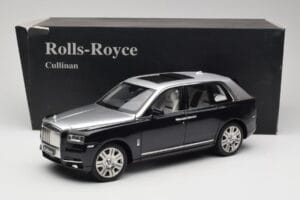 Rolls-Royce Cullinan Svart & Silver OEM 1:18 ROLLS001 Metall — bild 8 av 8
