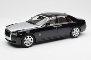 Rolls-Royce Ghost Svart & Silver Kyosho 1:18 008802BKS2 Metall