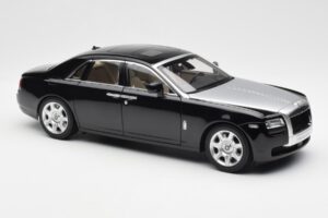 Rolls-Royce Ghost Svart & Silver Kyosho 1:18 008802BKS2 Metall — bild 6 av 8