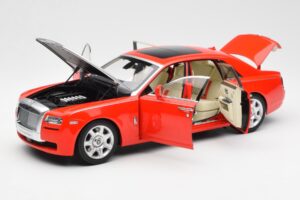 Rolls-Royce Ghost Röd & Silver Kyosho 1:18 008802RS Metall — bild 2 av 8