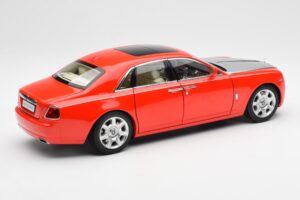 Rolls-Royce Ghost Röd & Silver Kyosho 1:18 008802RS Metall — bild 3 av 8