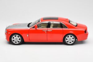 Rolls-Royce Ghost Röd & Silver Kyosho 1:18 008802RS Metall — bild 4 av 8