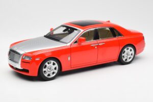 Rolls-Royce Ghost Röd & Silver Kyosho 1:18 008802RS Metall