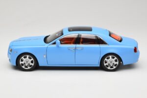 Rolls-Royce Ghost Series I Ljusblå Kyosho 1:18 08802LB Metall — bild 4 av 8