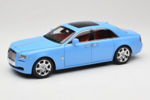 Rolls-Royce Ghost Series I Ljusblå Kyosho 1:18 08802LB Metall