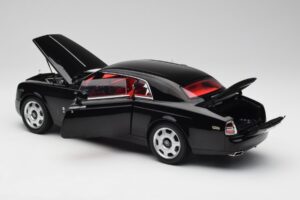 Rolls-Royce Phantom Coupe Diamond Svart Kyosho 1:18 08862DBK Metall — bild 5 av 8