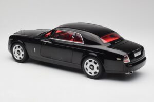 Rolls-Royce Phantom Coupe Diamond Svart Kyosho 1:18 08862DBK Metall — bild 7 av 8