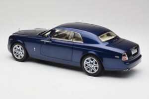 Rolls-Royce Phantom Coupe Metropolitan Blå Kyosho 1:18 08862BLM Metall — bild 7 av 8
