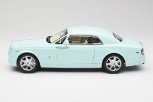 Rolls-Royce Phantom Coupe Turchese Blå Kyosho 1:18 08862TBL Metall — bild 4 av 8
