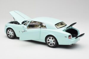 Rolls-Royce Phantom Coupe Turchese Blå Kyosho 1:18 08862TBL Metall — bild 5 av 8