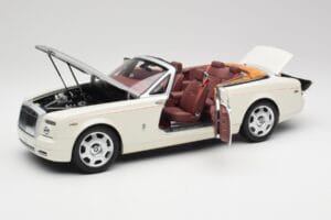 Rolls-Royce Phantom Drophead Coupe English Vit Kyosho 1:18 08871EW2 Metall — bild 2 av 10