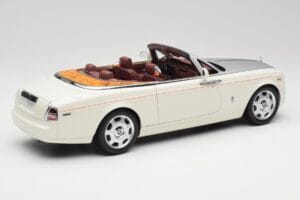 Rolls-Royce Phantom Drophead Coupe English Vit Kyosho 1:18 08871EW2 Metall — bild 5 av 10
