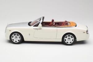 Rolls-Royce Phantom Drophead Coupe English Vit Kyosho 1:18 08871EW2 Metall — bild 6 av 10