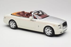 Rolls-Royce Phantom Drophead Coupe English Vit Kyosho 1:18 08871EW2 Metall — bild 8 av 10