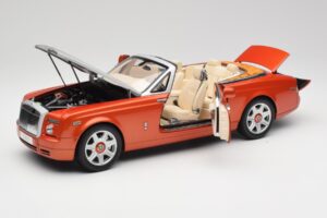 Rolls-Royce Phantom Drophead Coupe Mandarin Orange Kyosho 1:18 08871P Metall — bild 2 av 10