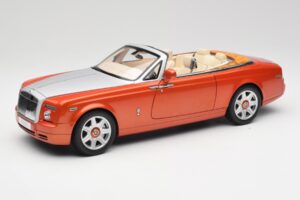 Rolls-Royce Phantom Drophead Coupe Mandarin Orange Kyosho 1:18 08871P Metall
