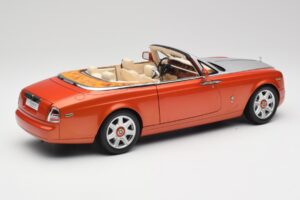 Rolls-Royce Phantom Drophead Coupe Mandarin Orange Kyosho 1:18 08871P Metall — bild 5 av 10