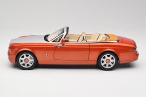 Rolls-Royce Phantom Drophead Coupe Mandarin Orange Kyosho 1:18 08871P Metall — bild 6 av 10