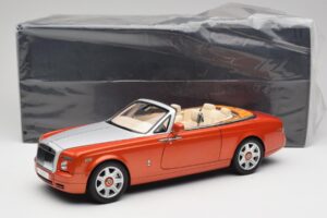 Rolls-Royce Phantom Drophead Coupe Mandarin Orange Kyosho 1:18 08871P Metall — bild 10 av 10