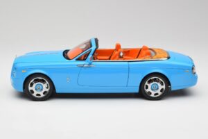 Rolls-Royce Phantom Drophead Coupe Powder Blå Kyosho 1:18 08871BL Metall — bild 6 av 10