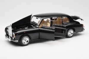 Rolls-Royce Phantom VI EWB Svart Kyosho 1:18 08905BK Metall — bild 2 av 8
