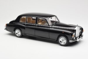 Rolls-Royce Phantom VI EWB Svart Kyosho 1:18 08905BK Metall — bild 6 av 8