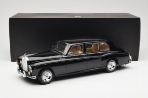 Rolls-Royce Phantom VI EWB Svart Kyosho 1:18 08905BK Metall — bild 8 av 8