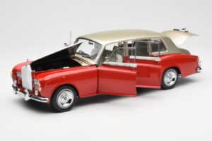 Rolls-Royce Phantom VI Röd Ljusbeige Kyosho 1:18 08905RLB Metall — bild 2 av 8