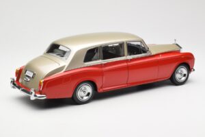 Rolls-Royce Phantom VI Röd Ljusbeige Kyosho 1:18 08905RLB Metall — bild 3 av 8