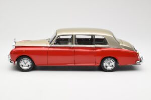 Rolls-Royce Phantom VI Röd Ljusbeige Kyosho 1:18 08905RLB Metall — bild 4 av 8