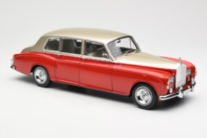 Rolls-Royce Phantom VI Röd Ljusbeige Kyosho 1:18 08905RLB Metall — bild 6 av 8