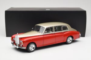 Rolls-Royce Phantom VI Röd Ljusbeige Kyosho 1:18 08905RLB Metall — bild 8 av 8